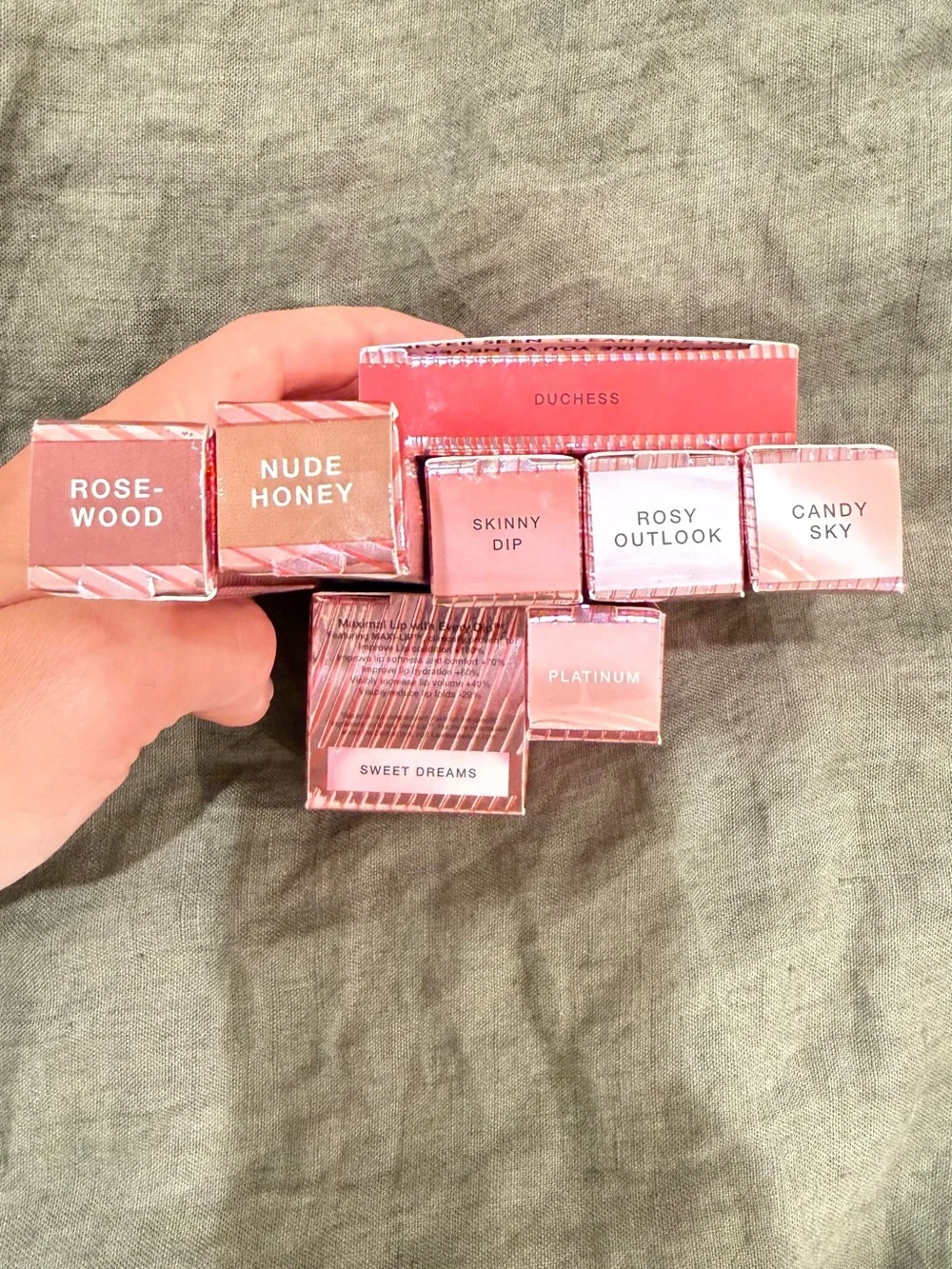 LAWLESS Pink Lip Collection Set — Shimmery Pink Packaging
